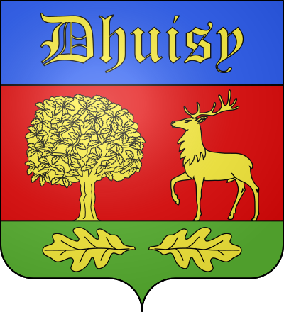 Blason de la commune Dhuisy