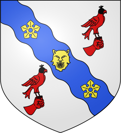 Blason de la commune Fleury-en-Bière