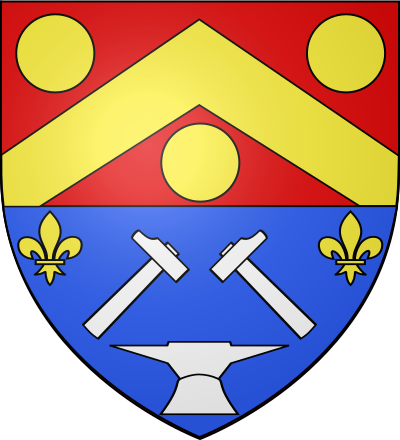 Blason de la commune Forges
