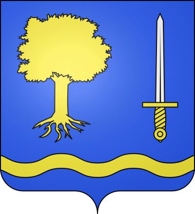 Blason de la commune Fresnes-sur-Marne