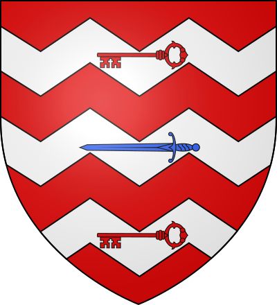 Blason de la commune Hermé