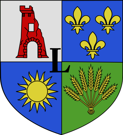 Blason de la commune Leudon-en-Brie