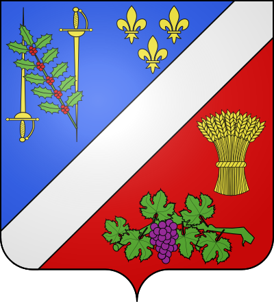 Blason de la commune Nanteuil-lès-Meaux