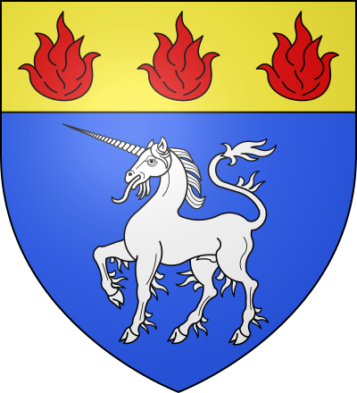 Blason de la commune Pierre-Levée