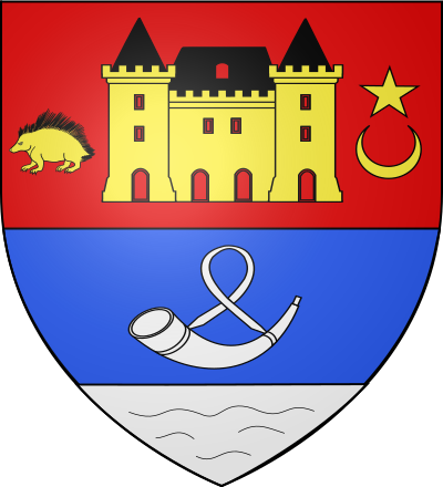 Blason de la commune Sablonnières