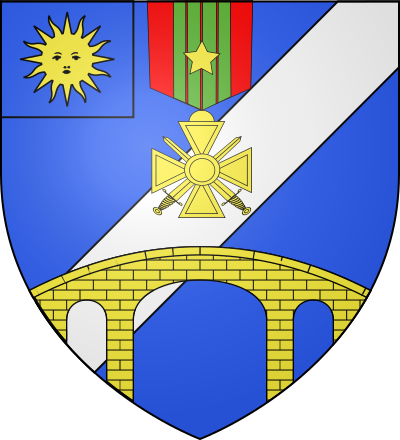 Blason de la commune Saint-Fargeau-Ponthierry