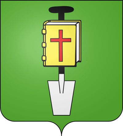 Blason de la commune Saint-Fiacre