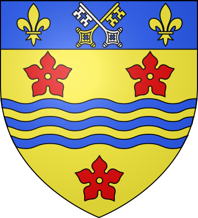 Blason de la commune Saint-Pierre-lès-Nemours