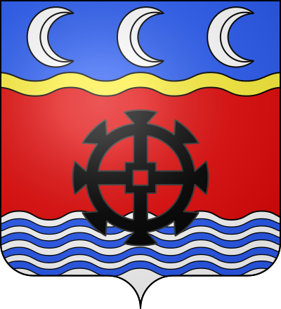 Blason de la commune Saint-Sauveur-sur-École