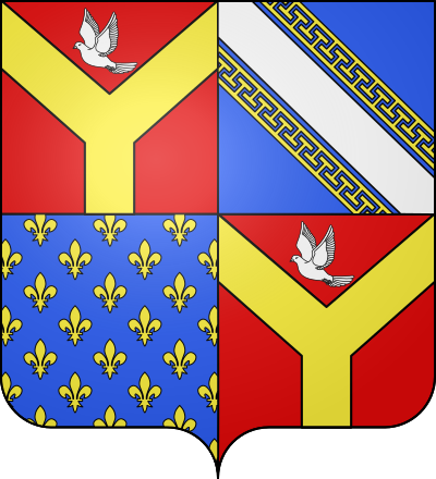 Blason de la commune Sainte-Colombe