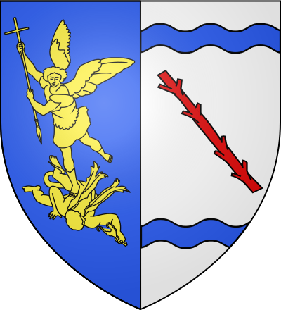 Blason de la commune Serris