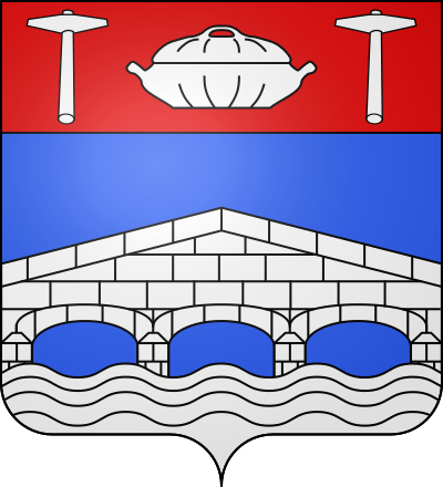 Blason de la commune Souppes-sur-Loing