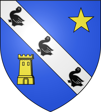 Blason de la commune Villiers-en-Bière