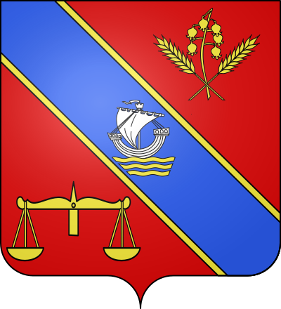 Blason de la commune Vulaines-sur-Seine