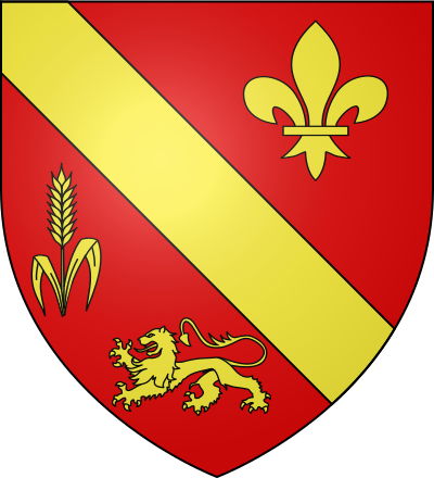 Blason de la commune Boissy-Mauvoisin