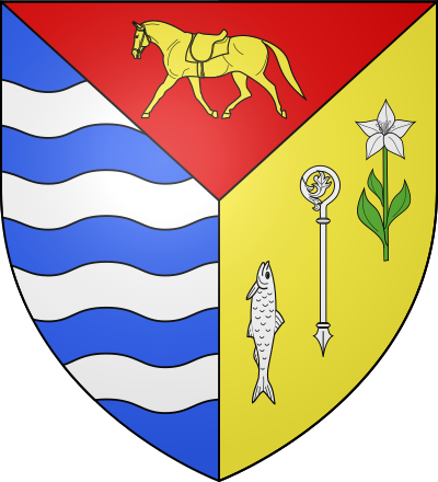Blason de la commune Les Bréviaires
