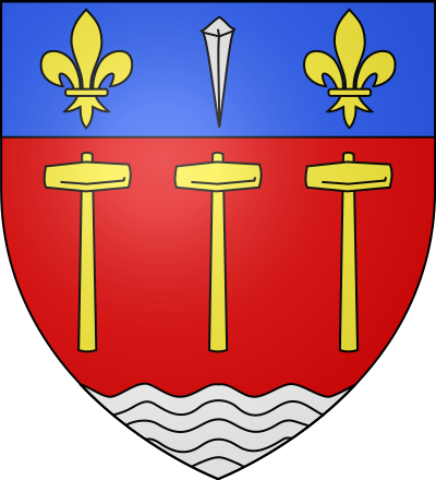 Blason de la commune Carrières-sur-Seine