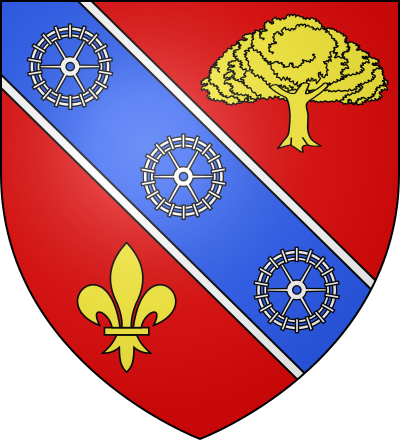 Blason de la commune Choisel