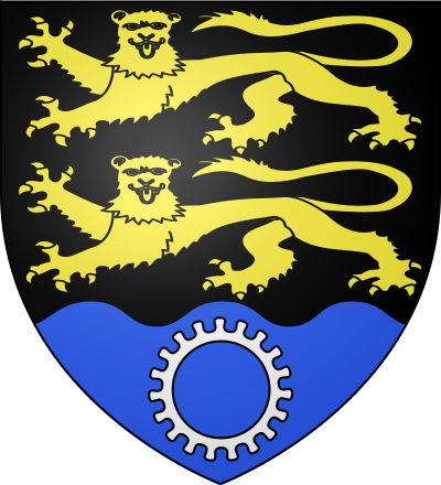 Blason de la commune Flins-sur-Seine