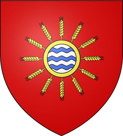 Blason de la commune Fontenay-Saint-Père
