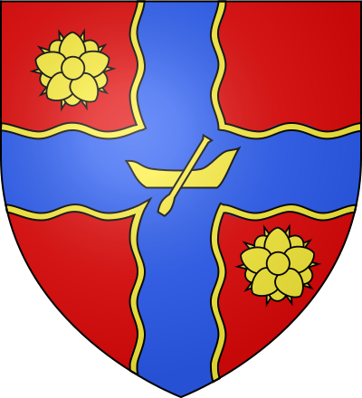 Blason de la commune Guernes
