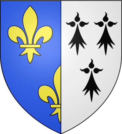 Blason de la commune Houdan