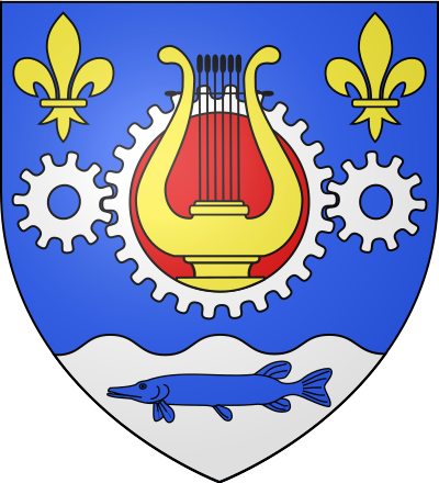 Blason de la commune Mantes-la-Ville