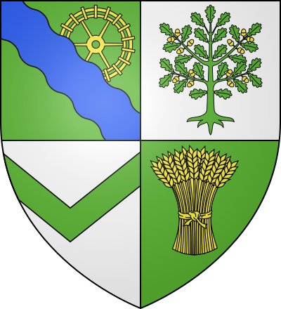 Blason de la commune Montalet-le-Bois