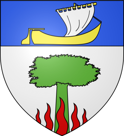 Blason de la commune Le Pecq