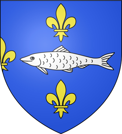 Blason de la commune Poissy