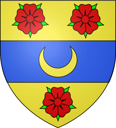 Blason de la commune Rosay