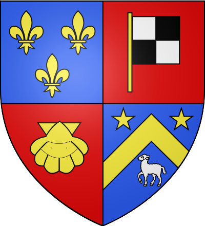 Blason de la commune La Verrière