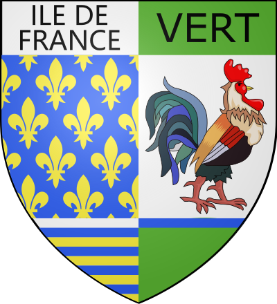 Blason de la commune Vert