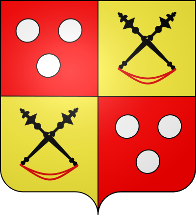 Blason de la commune Villepreux