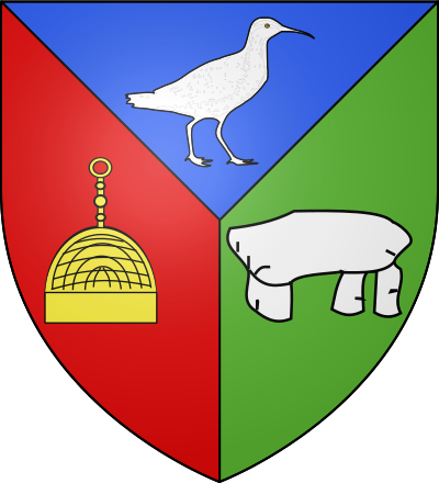 Blason de la commune Avon