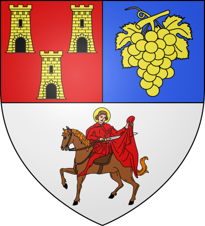 Blason de la commune Doux