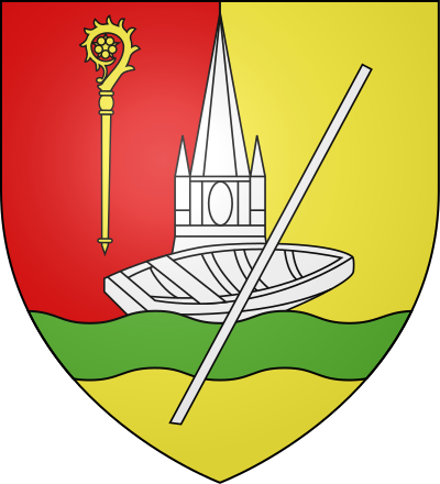 Blason de la commune Saint-Hilaire-la-Palud