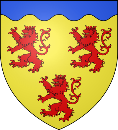 Blason de la commune Aubigny