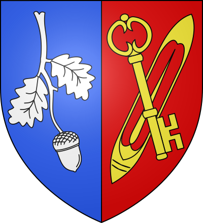 Blason de la commune Bourseville