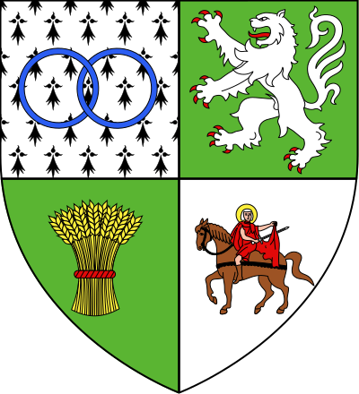 Blason de la commune Briquemesnil-Floxicourt