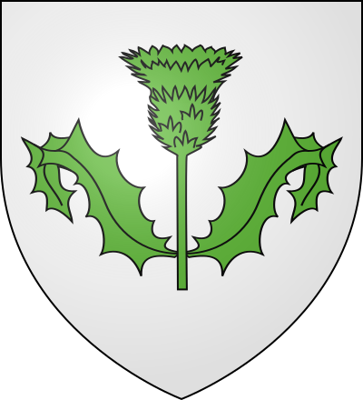 Blason de la commune Cardonnette