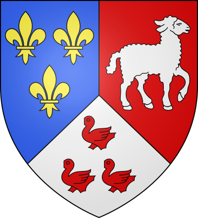 Blason de la commune Courcelles-sous-Moyencourt