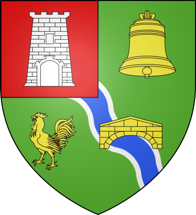 Blason de la commune L' Échelle-Saint-Aurin