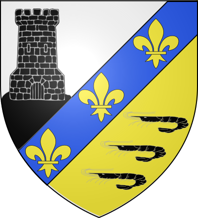 Blason de la commune Fort-Mahon-Plage