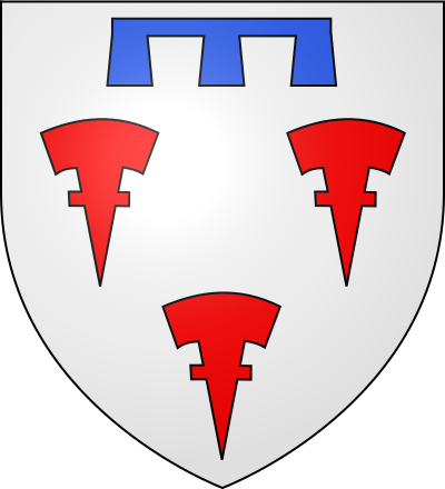 Blason de la commune Franqueville