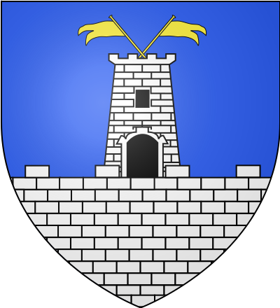 Blason de la commune Ham
