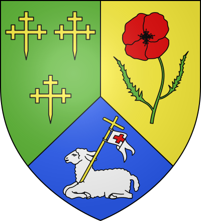 Blason de la commune Hédauville