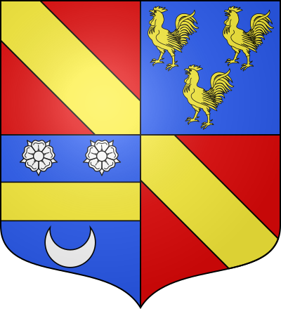 Blason de la commune Mers-les-Bains