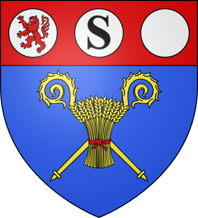 Blason de la commune Sentelie