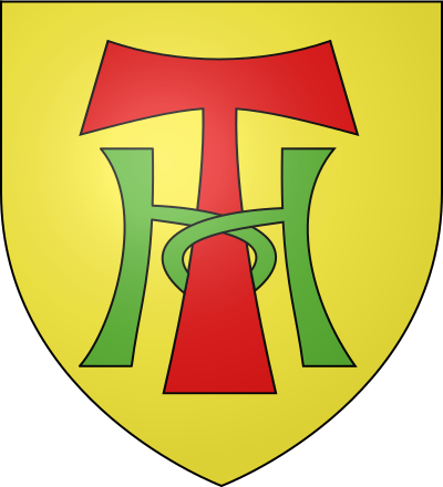 Blason de la commune Thennes